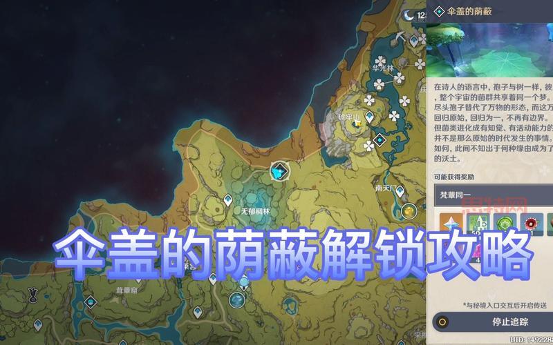 原神伞盖的荫蔽怎么开？完整解谜流程与位置解析