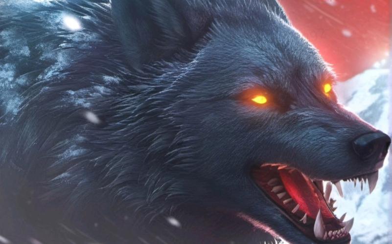 芬利尔：北欧神话中的恐怖巨狼与宿命