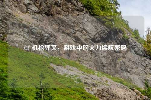 CF 机枪弹夹，游戏中的火力续航密码