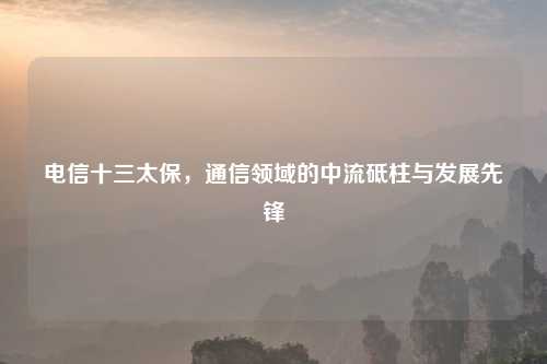 电信十三太保，通信领域的中流砥柱与发展先锋