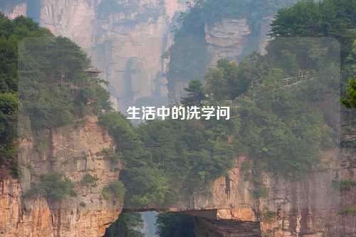 生活中的洗学问