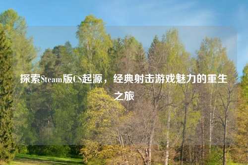探索Steam版CS起源，经典射击游戏魅力的重生之旅