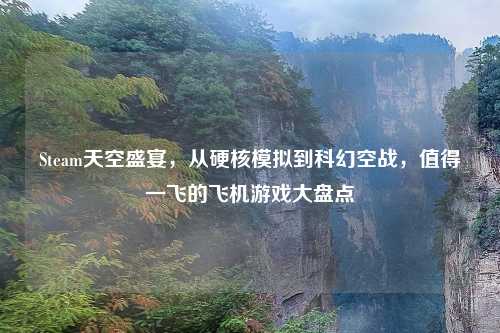 Steam天空盛宴，从硬核模拟到科幻空战，值得一飞的飞机游戏大盘点