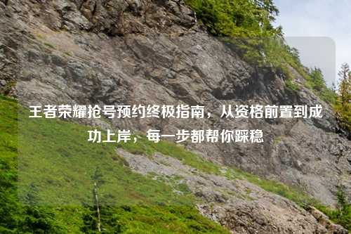 王者荣耀抢号预约终极指南，从资格前置到成功上岸，每一步都帮你踩稳