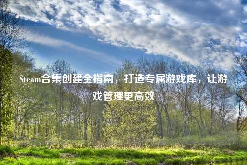 Steam合集创建全指南，打造专属游戏库，让游戏管理更高效