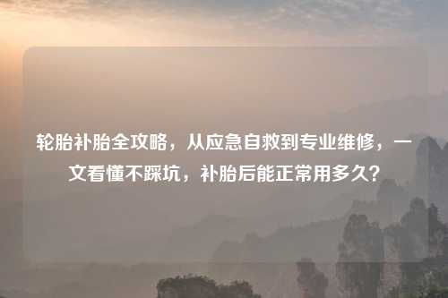 轮胎补胎全攻略，从应急自救到专业维修，一文看懂不踩坑，补胎后能正常用多久？