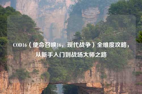 COD16（使命召唤16，现代战争）全维度攻略，从新手入门到战场大师之路