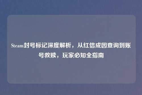 Steam封号标记深度解析，从红信成因查询到账号救赎，玩家必知全指南