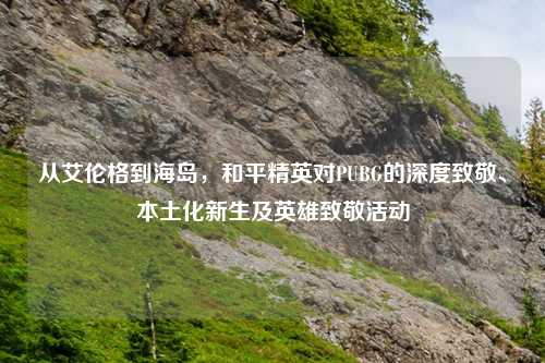 从艾伦格到海岛，和平精英对PUBG的深度致敬、本土化新生及英雄致敬活动