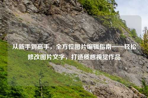 从新手到高手，全方位图片编辑指南——轻松修改图片文字，打造质感视觉作品