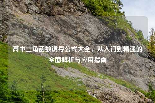 高中三角函数诱导公式大全，从入门到精通的全面解析与应用指南