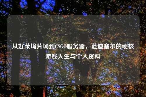 从好莱坞片场到CSGO服务器，范迪塞尔的硬核游戏人生与个人资料