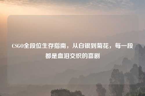 CSGO全段位生存指南，从白银到菊花，每一段都是血泪交织的喜剧