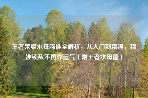 王者荣耀水母瞄准全解析，从入门到精通，精准锁敌不再靠运气（附王者水母图）