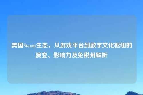 美国Steam生态，从游戏平台到数字文化枢纽的演变、影响力及免税州解析