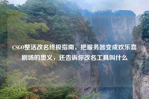 CSGO整活改名终极指南，把服务器变成欢乐喜剧场的奥义，还告诉你改名工具叫什么