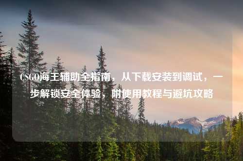 CSGO海王辅助全指南,从下载安装到调试,一步解锁安全体验,附使用教程与避坑攻略