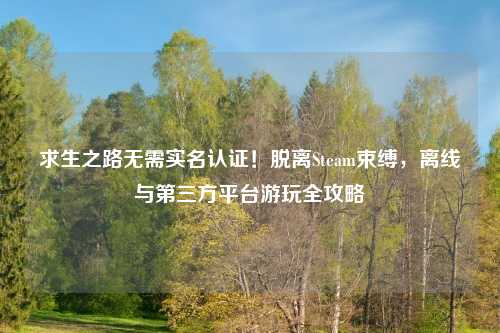 求生之路无需实名认证！脱离Steam束缚，离线与第三方平台游玩全攻略