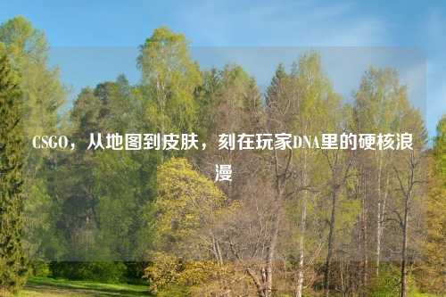CSGO，从地图到皮肤，刻在玩家DNA里的硬核浪漫