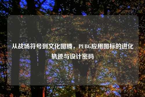 从战场符号到文化图腾，PUBG应用图标的进化轨迹与设计密码