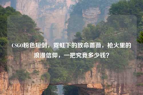 CSGO粉色短剑，霓虹下的致命蔷薇，枪火里的浪漫信仰，一把究竟多少钱？