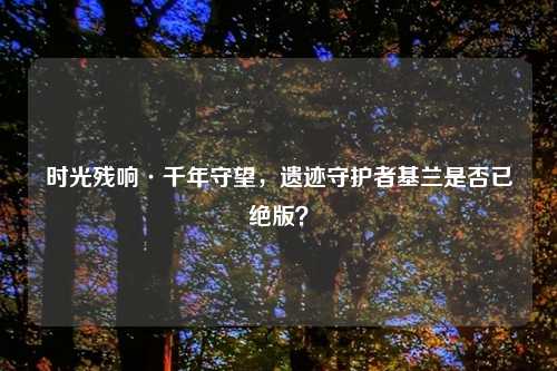 时光残响·千年守望，遗迹守护者基兰是否已绝版？