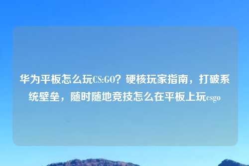 华为平板怎么玩CS:GO？硬核玩家指南，打破系统壁垒，随时随地竞技怎么在平板上玩csgo