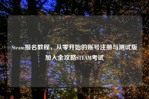 Steam报名教程，从零开始的账号注册与测试版加入全攻略STEAM考试