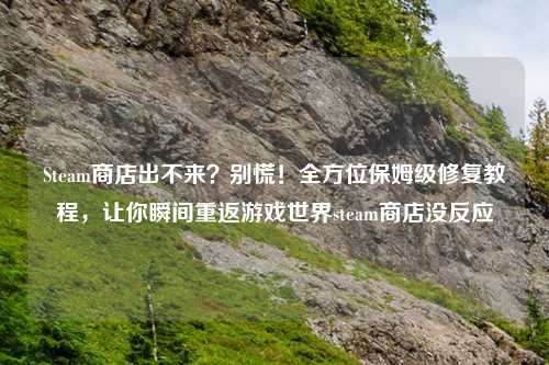 Steam商店出不来？别慌！全方位保姆级修复教程，让你瞬间重返游戏世界steam商店没反应