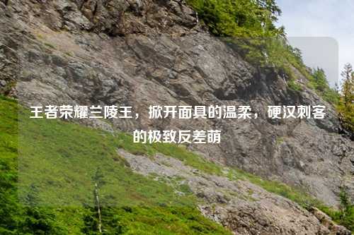 王者荣耀兰陵王，掀开面具的温柔，硬汉刺客的极致反差萌