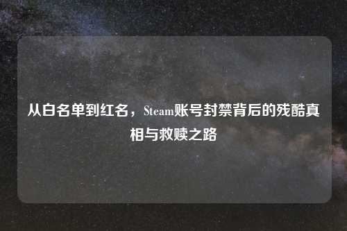 从白名单到红名，Steam账号封禁背后的残酷真相与救赎之路