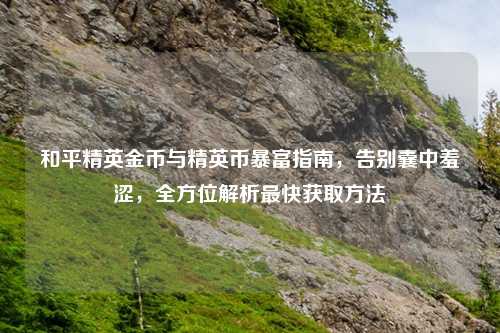 和平精英金币与精英币暴富指南，告别囊中羞涩，全方位解析最快获取     