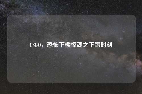 CSGO，恐怖下楼惊魂之下蹲时刻
