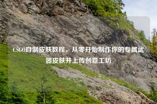 CSGO自制皮肤教程，从零开始     你的专属武器皮肤并上传创意工坊